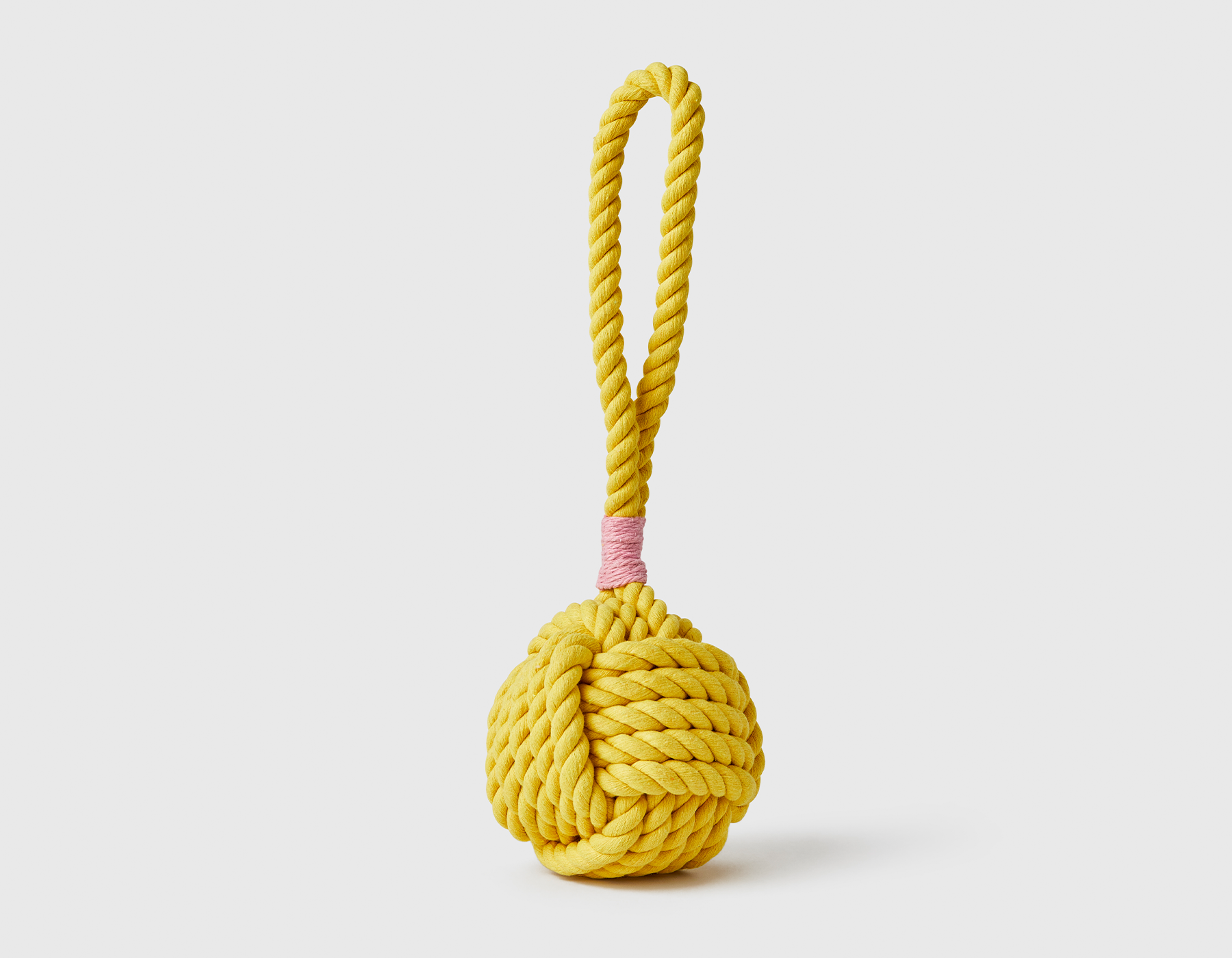 Yellow Celtic Knot Tie Rope Dog Toy – Jax & Bones