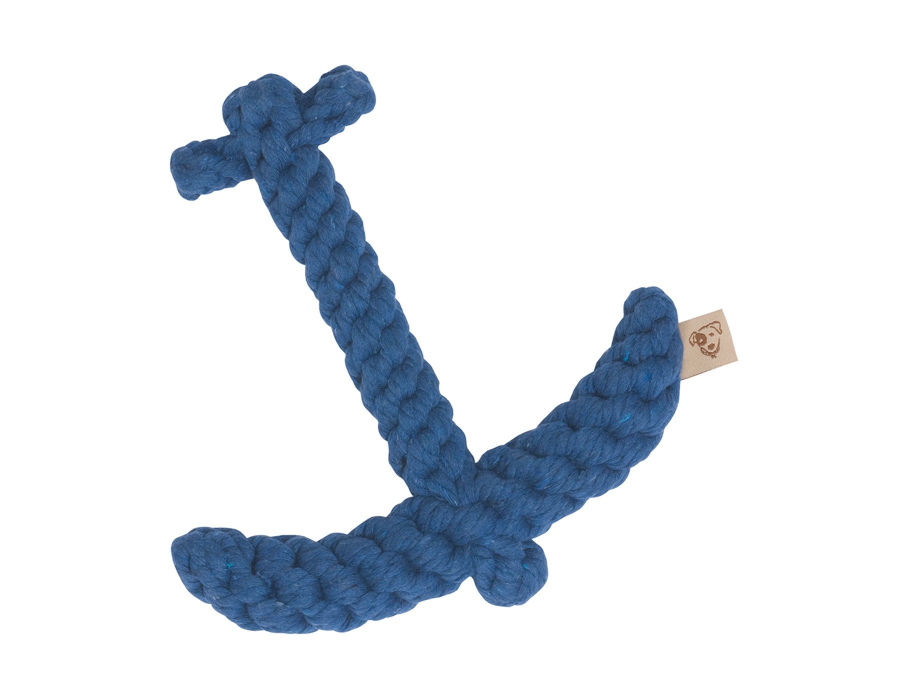 Jax & Bones Blue Anchor Rope Dog Toy