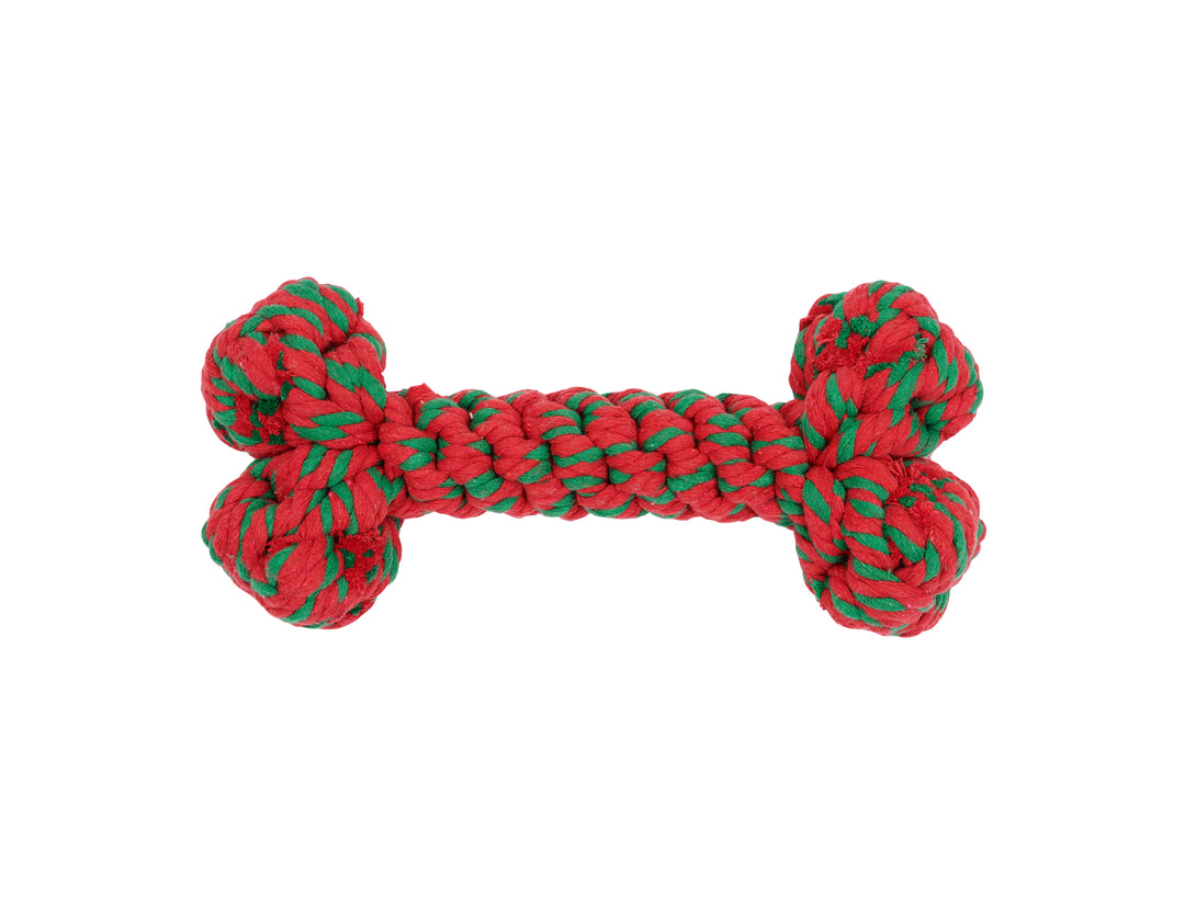 Bone rope dog toy hotsell