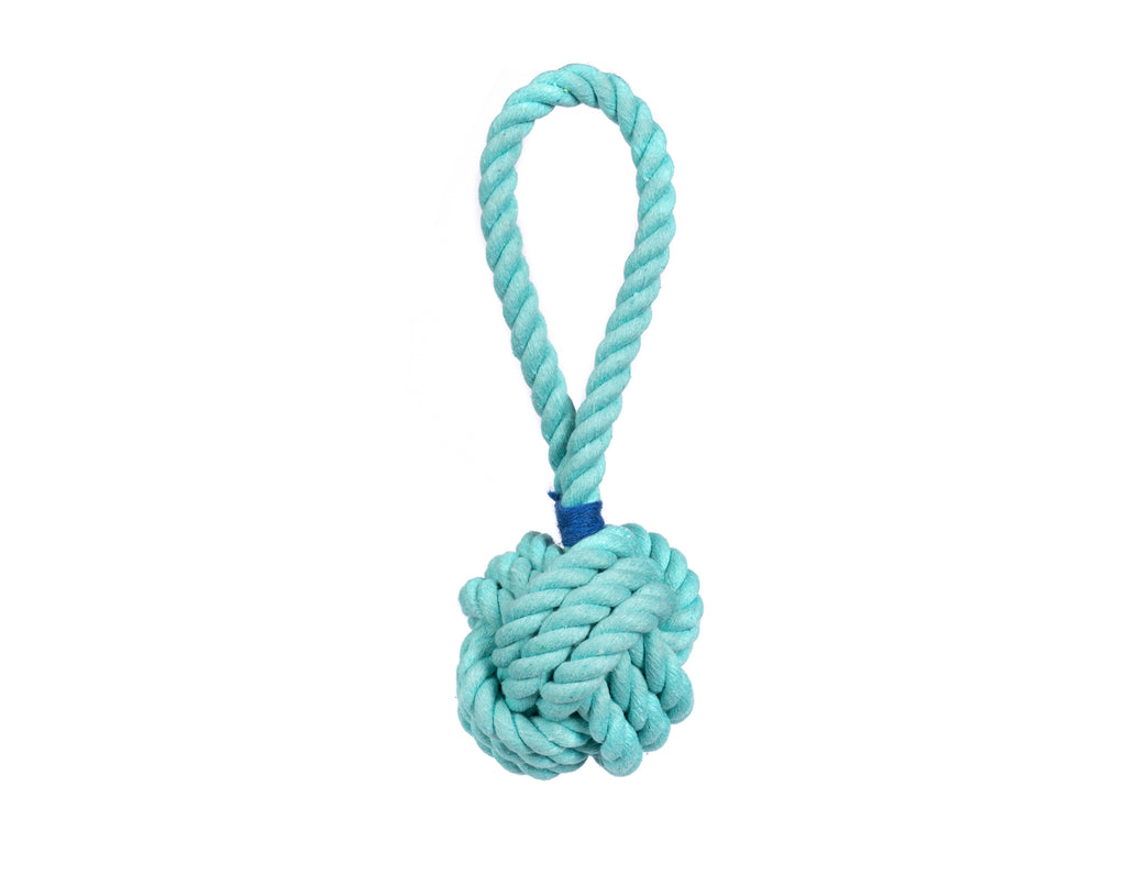 Downeast Nautical Friendship Floating Rope Dog Toy, Assorted Colors